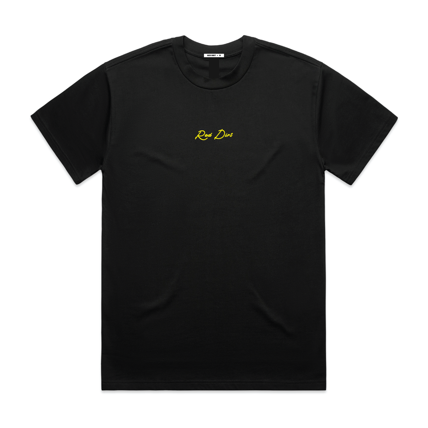 ARE WE THERE YET - HEAVY TEE - BLACK