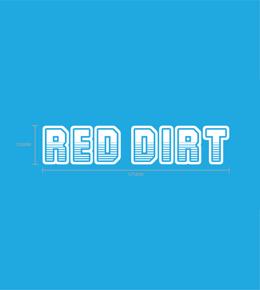 RED DIRT SIDE BANNER